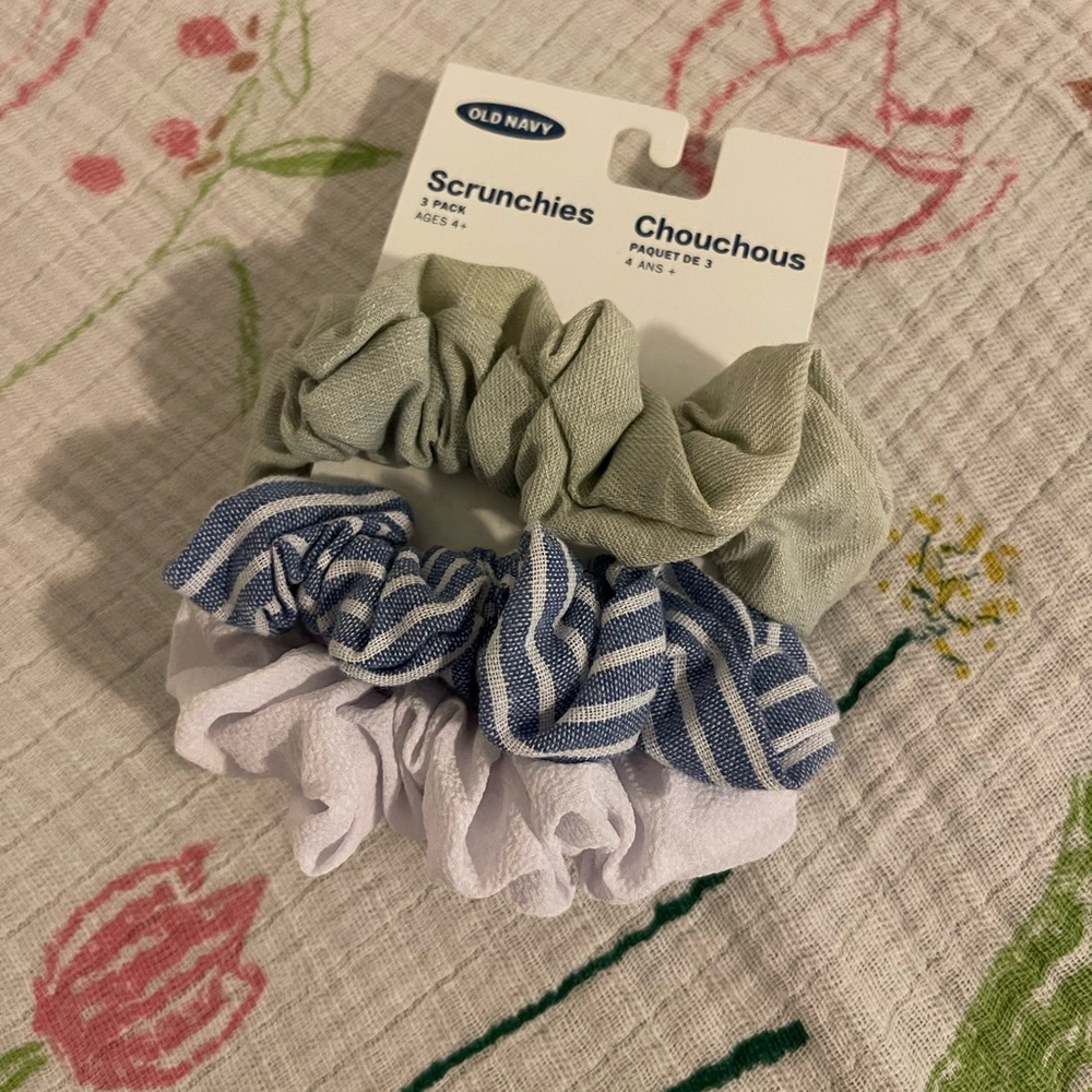 ADD ON: New Scrunches (3 sets) OLD Navy